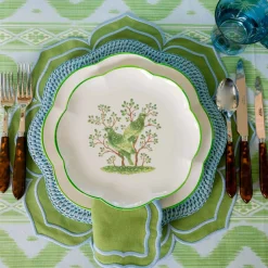 Fleur Green Napkins (Set of 4)