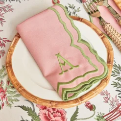 Fleur Pink Napkins (Set of 4)