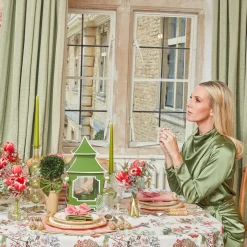 Fleur Pink Placemats & Napkins (Set of 4)