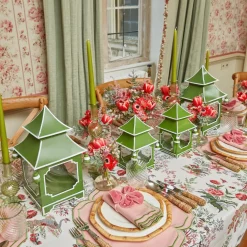 Fleur Pink Placemats & Napkins (Set of 4)