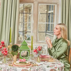 Fleur Pink Placemats & Napkins (Set of 4)