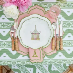 Fleur Pink Placemats & Napkins (Set of 4)