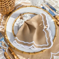 Fleur Sand Napkins (Set of 4)
