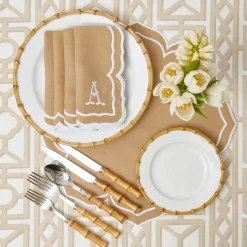 Fleur Sand Placemats (Set of 4)