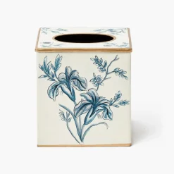 Floral Tole Tissue Box