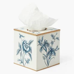 Floral Tole Tissue Box