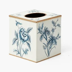 Floral Tole Tissue Box