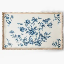 Floral Tole Tray