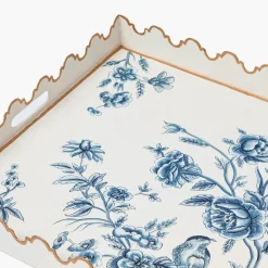 Floral Tole Tray