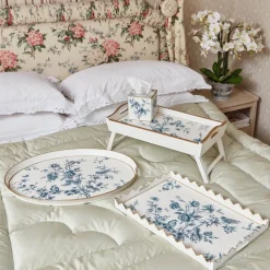 Floral Tole Tray