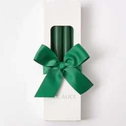 Forest Green Candles (Set of 8)