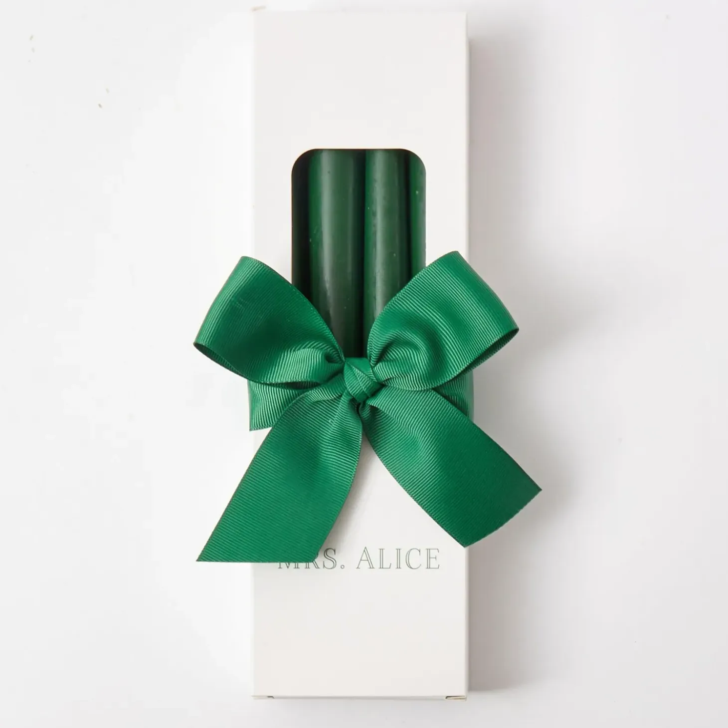 Forest Green Candles (Set of 8)