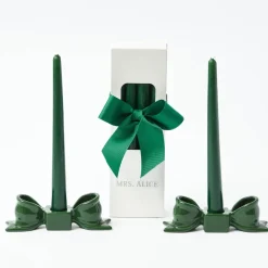 Forest Green Candles (Set of 8)