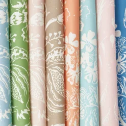 French Blue Chelsea Square Fabric