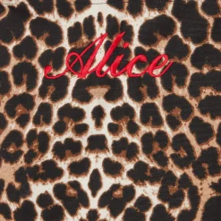 Frilled Leopard Apron