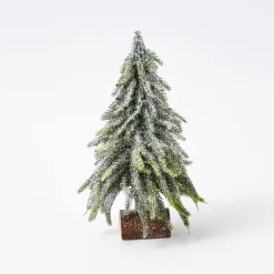 Frosted Fir Trees (Pair)