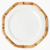 Geometric Bamboo Dinner Plate