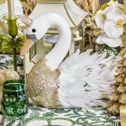 Giselle Glitter Swan (Pair)