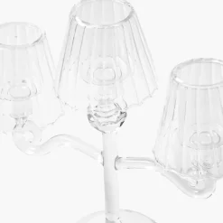 Glass Lantern Tealight Candleabra
