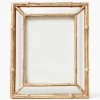 Gold Bamboo Mirror Photo Frame - 5"x 7"