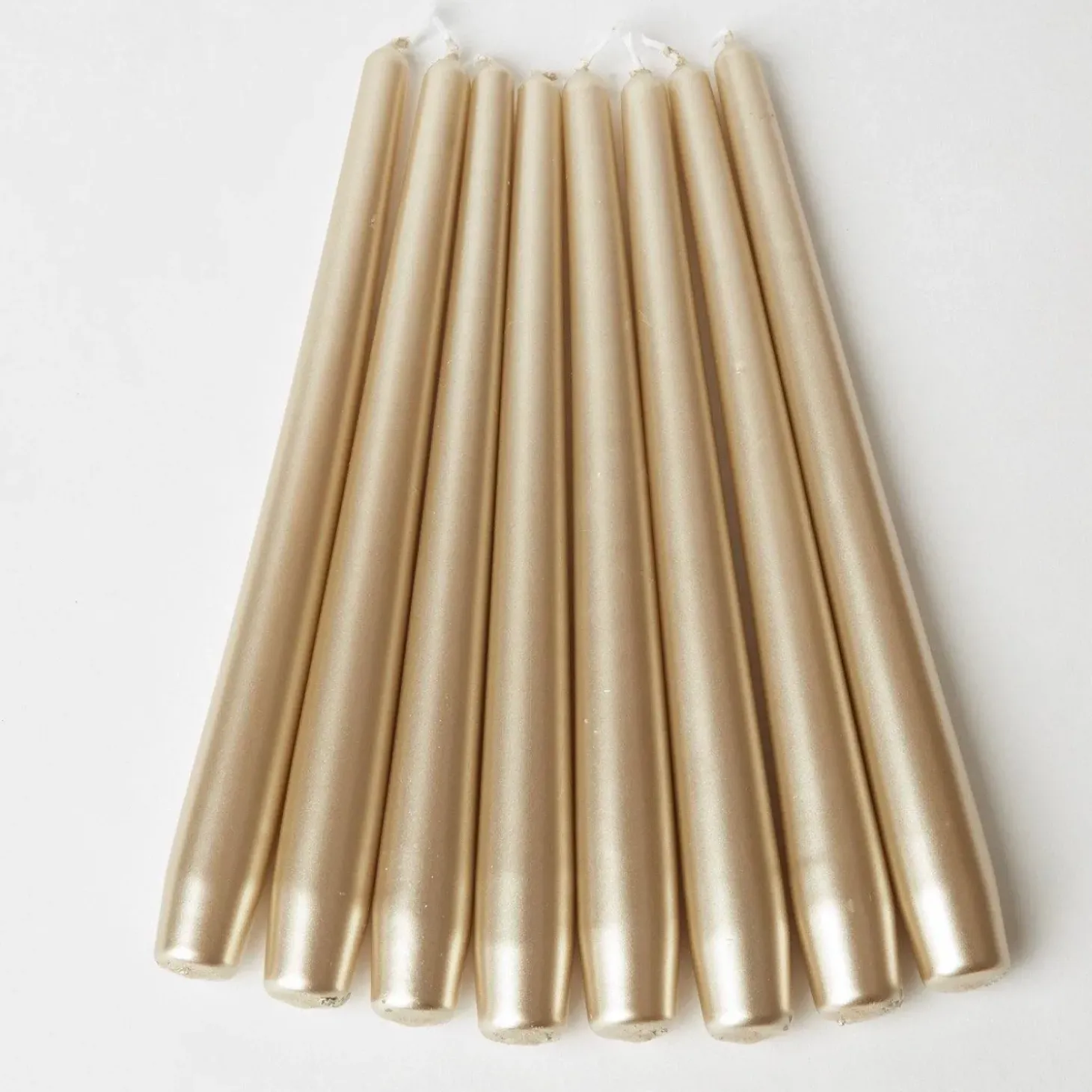 Gold Candles (Set of 8)