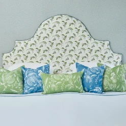 Green Chelsea Square Fabric