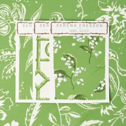Green Chelsea Square Fabric