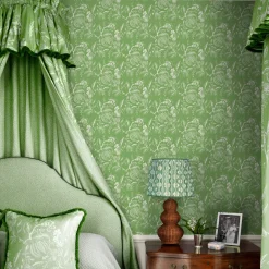 Green Chelsea Square Wallpaper