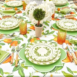 Green Garland Dinner Plate