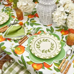 Green Garland Dinner Plate