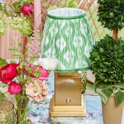 Green Ikat  Lampshade (18cm)