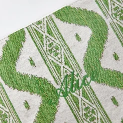 Green Ikat Pochette