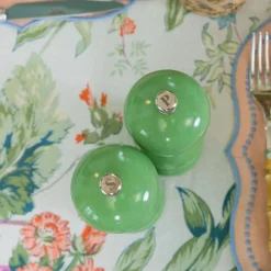 Green Lacquer Salt & Pepper Set