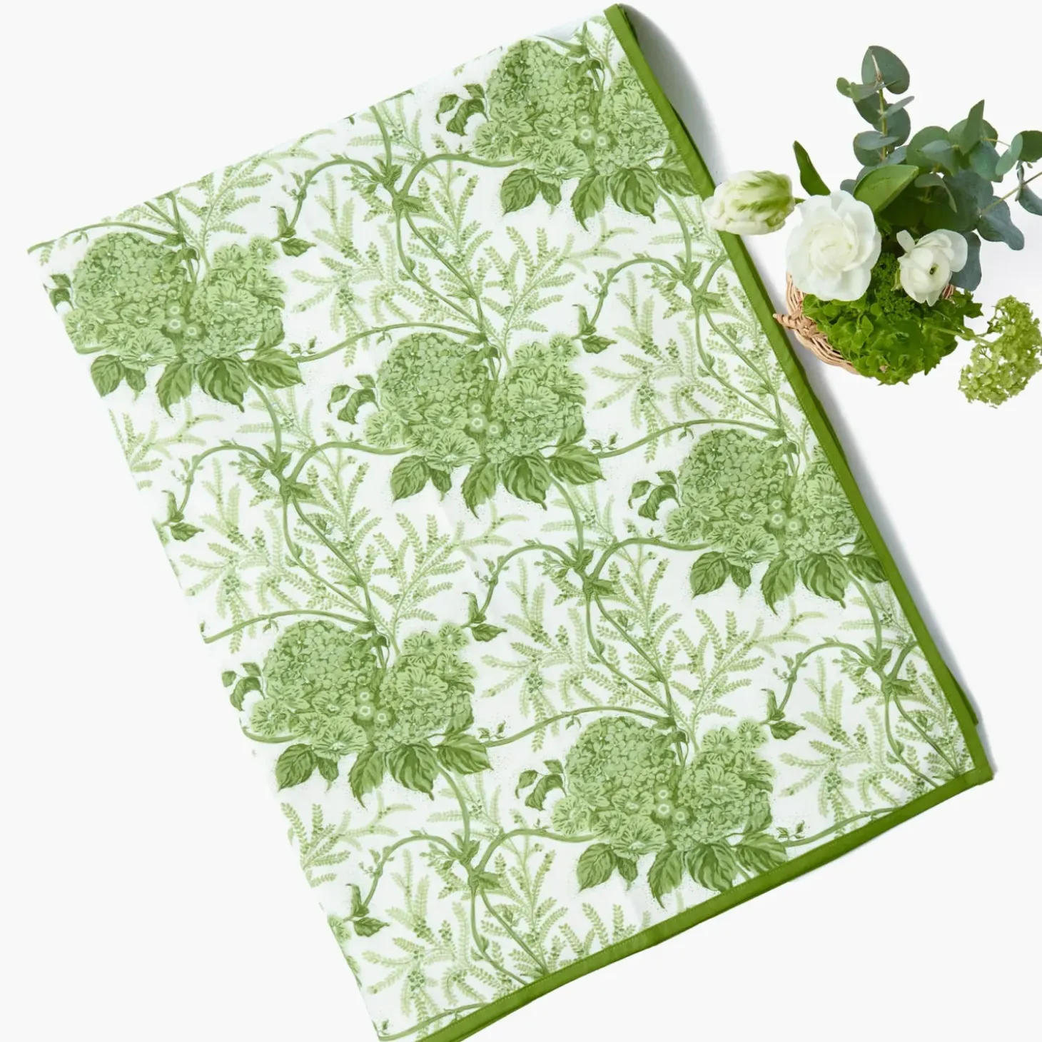 Green Lady Isabella's Garden Tablecloth
