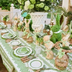 Green Laurel Placemats & Napkins (Set of 4)