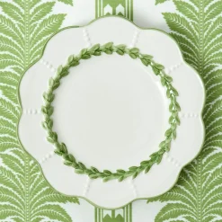 Green Laurel Starter Plate