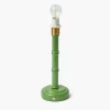Green Leonora Lacquer Rechargeable Lamp