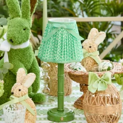 Green Leonora Lacquer Rechargeable Lamp