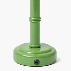 Green Leonora Lacquer Rechargeable Lamp