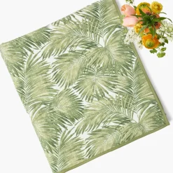 Green Palm Tablecloth