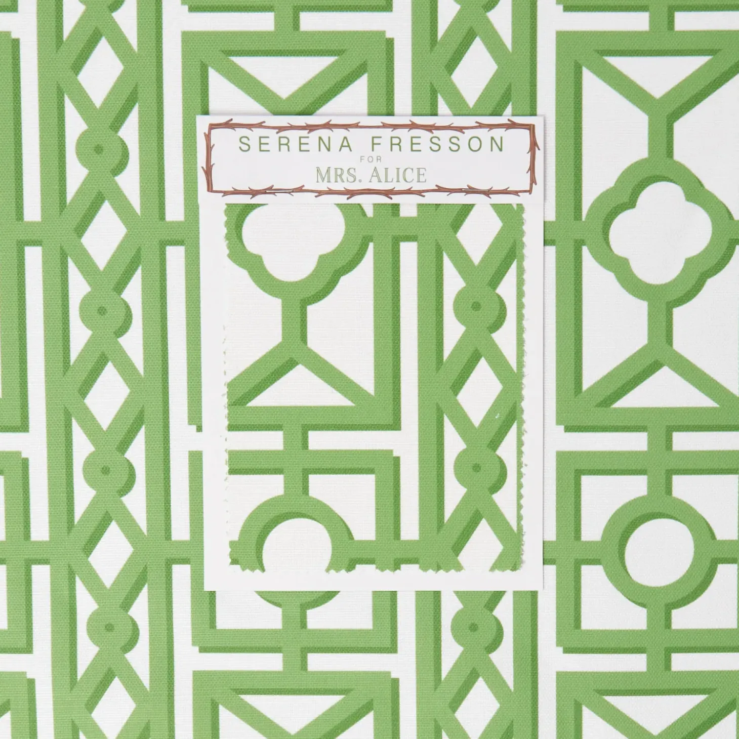 Green Pavilion Fabric