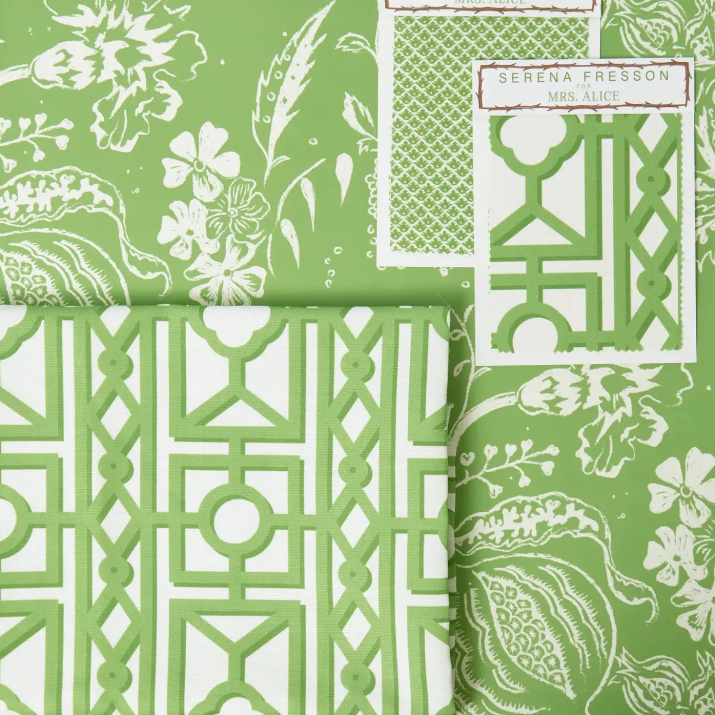 Green Pavilion Fabric
