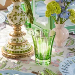 Green Positano Glasses (Set of 4)