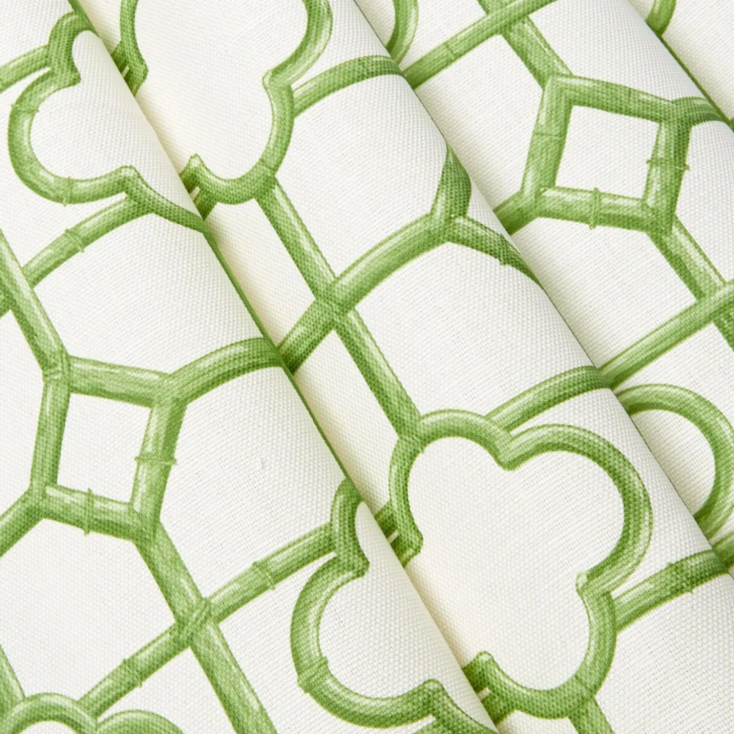 Green Shaded Bamboo Fabric