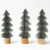 Green Swirl Tree (Set of 3)