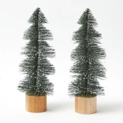 Green Swirl Tree (Set of 3)