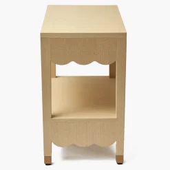 Gwendolyn Grasscloth Console Table