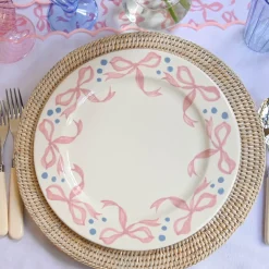 Harley's Bow Dinner Plates (Set of 4)