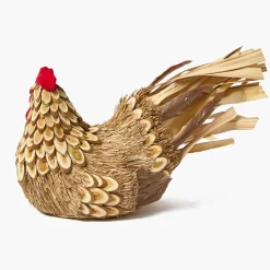 Henrietta the Brown Hen (Pair) - 21cm
