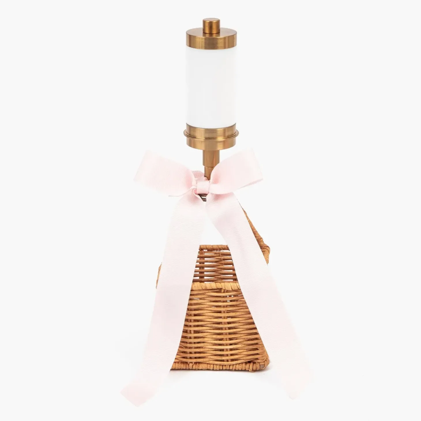 Hot Air Balloon Rechargeable Lamp with Pink Bow